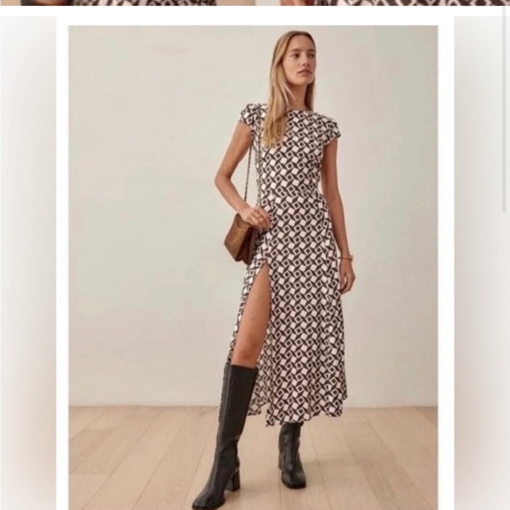 Reformation Gavin midi Dress, new with tags